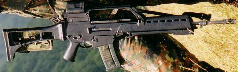 Le HKG36 est bien plus puissant qu'un simple revolver.