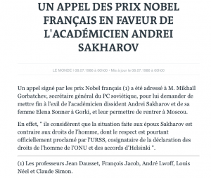 Archive du Monde 1986