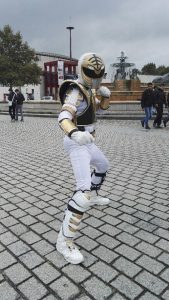 « C’est la deuxième fois que je participe au concours de cosplays, à Paris » Cédric, 36 ans.