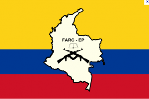 Drapeau des Forces armées révolutionnaires de Colombie