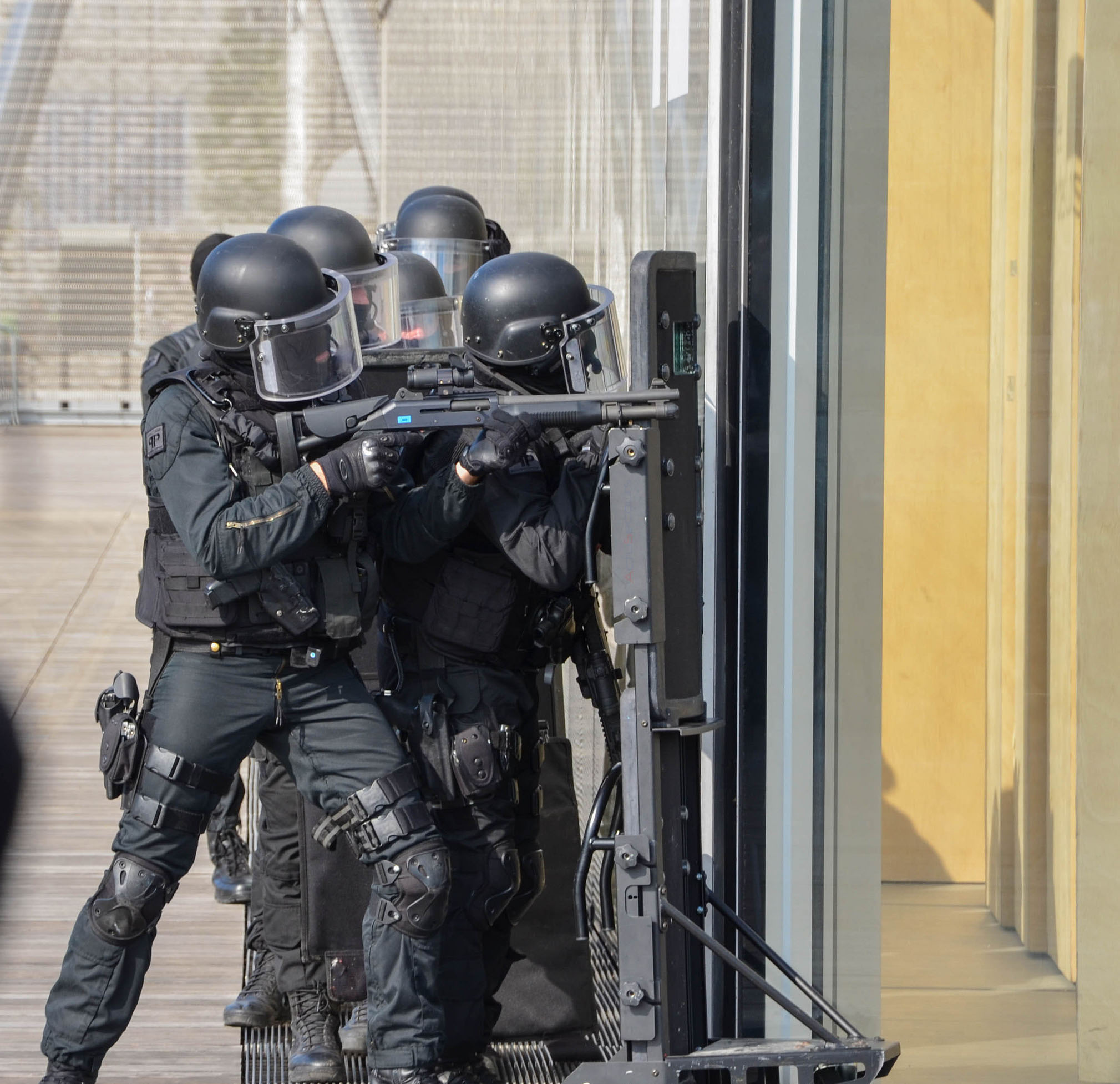 Les équipes de la BRI en exercice en juin 2015