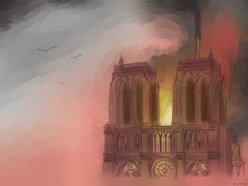 Notredame Les Dessinateurs Lui Rendent Hommage Les