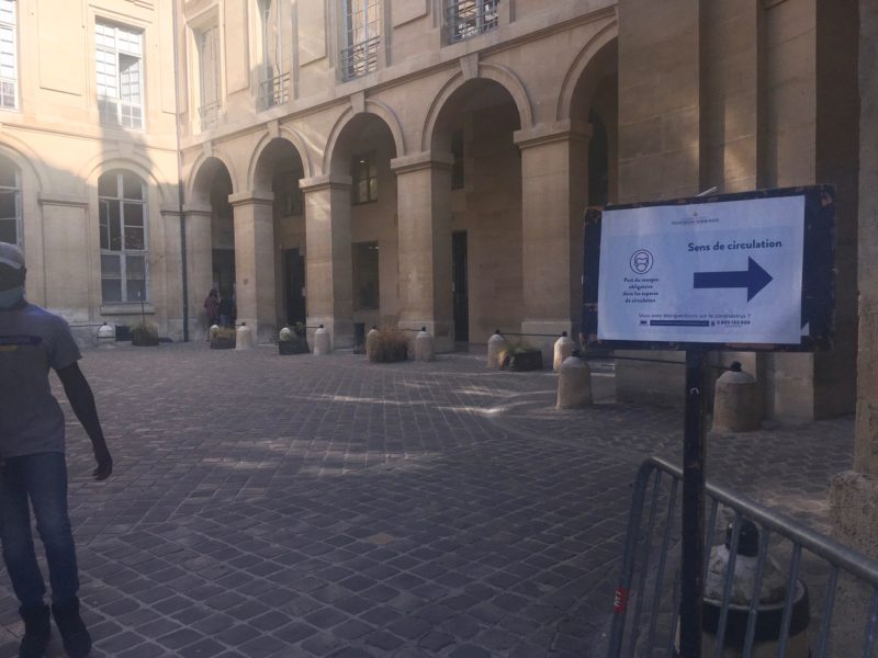 La Sorbonne a accueilli ses 43 000 étudiants dans un contexte sanitaire inédit.