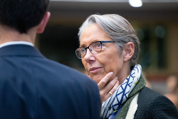 La ministre du Travail, Elisabeth Borne
